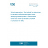 UNE EN 113:1996 Wood preservatives - Test method for determining the protective effectiveness against wood destroying basidiomycetes - Determination of the toxic values