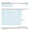 CSN EN ISO 17892-5 - Geotechnical investigation and testing - Laboratory testing of soil - Part 5: Incremental loading oedometer test